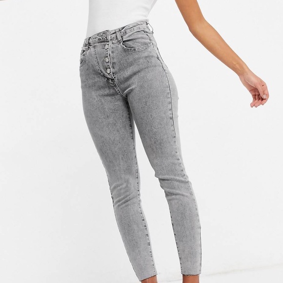 Missguided Denim - NWT Missguided highwaisted skinny jeans in acid wash color